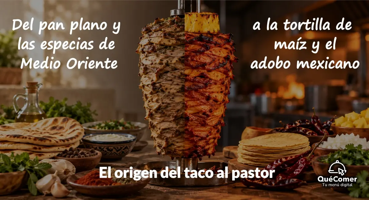 Historia del taco al pastor: del shawarma al trompo mexicano