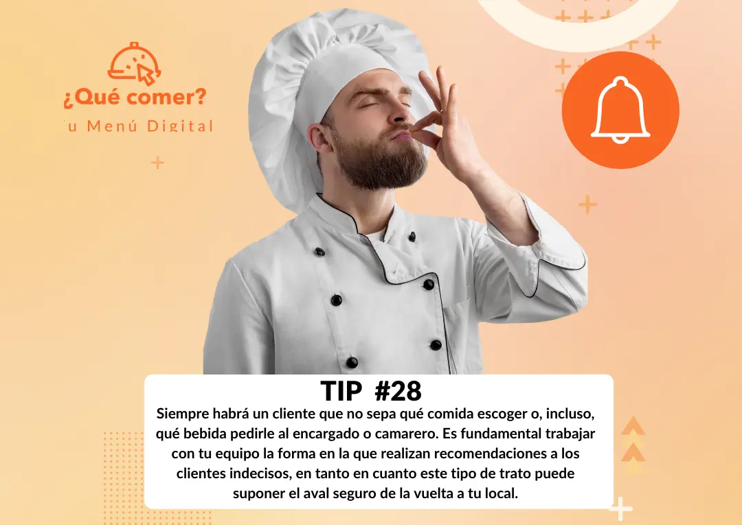 Tip # 28 - Recomendaciones a clientes indecisos